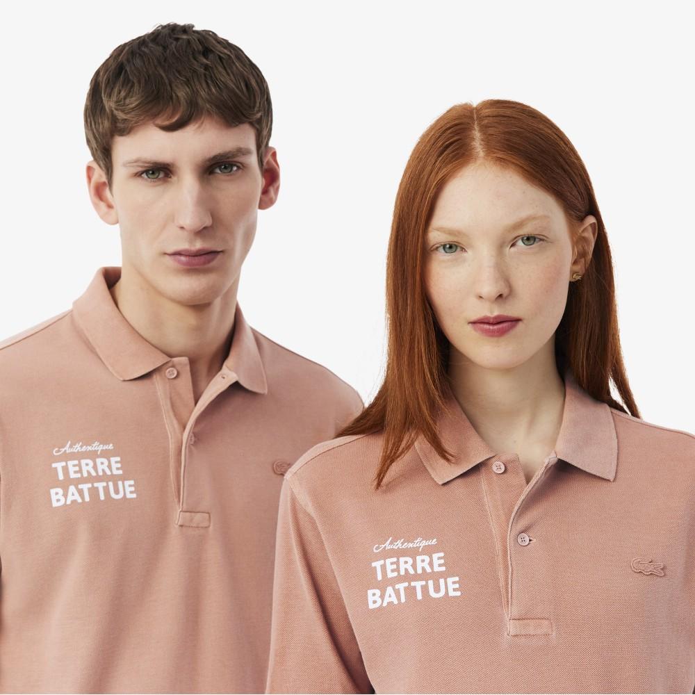 [lacoste] Men's Roland Garros Graphic Short-Sleeve Polo Shirt PH0349-56GG8I