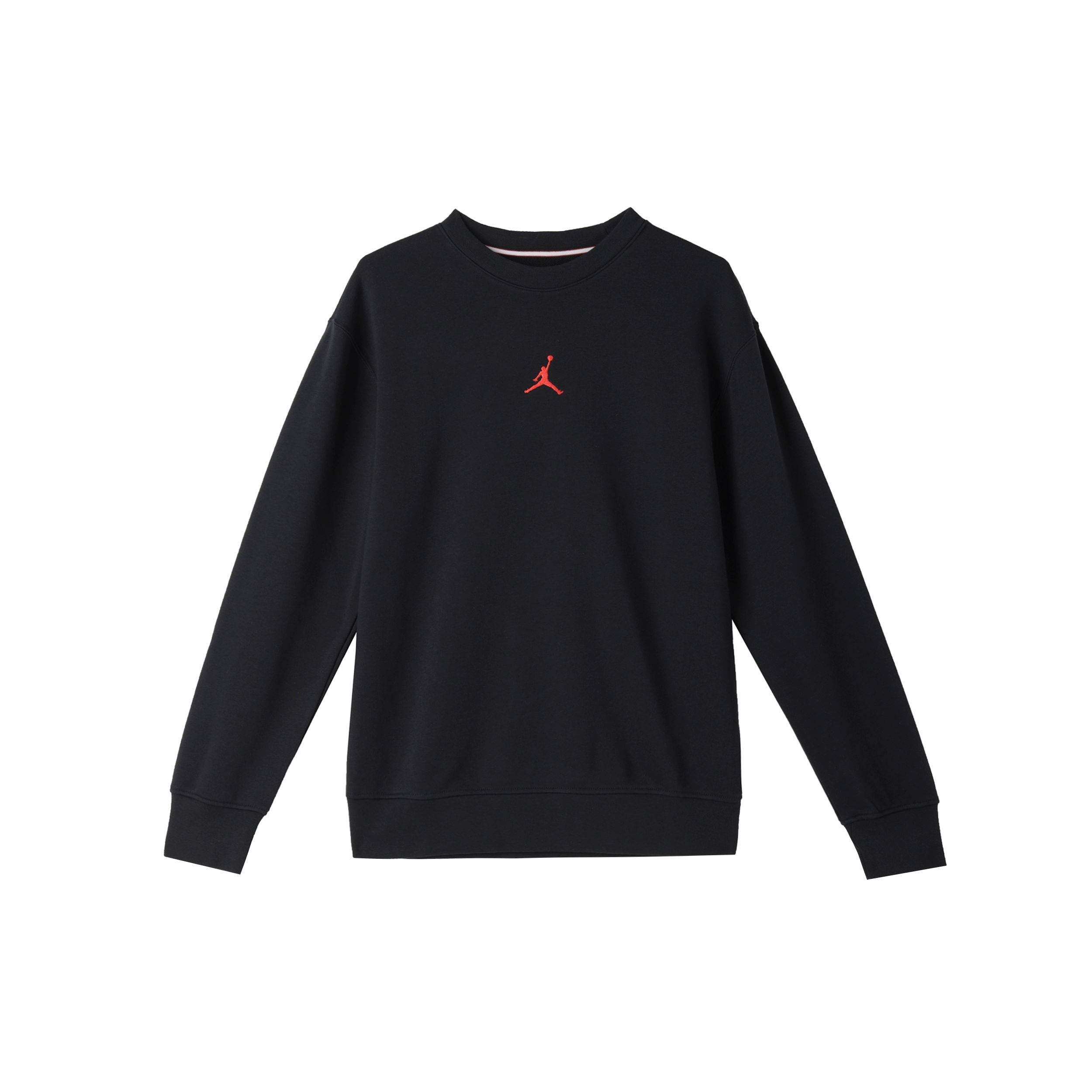 

Jordan Mj Flc Crew Gcel Сращенный Пуловер с Круглым Вырезом Спортивная Толстовка Мужская толстовка Черный IB5605010 S