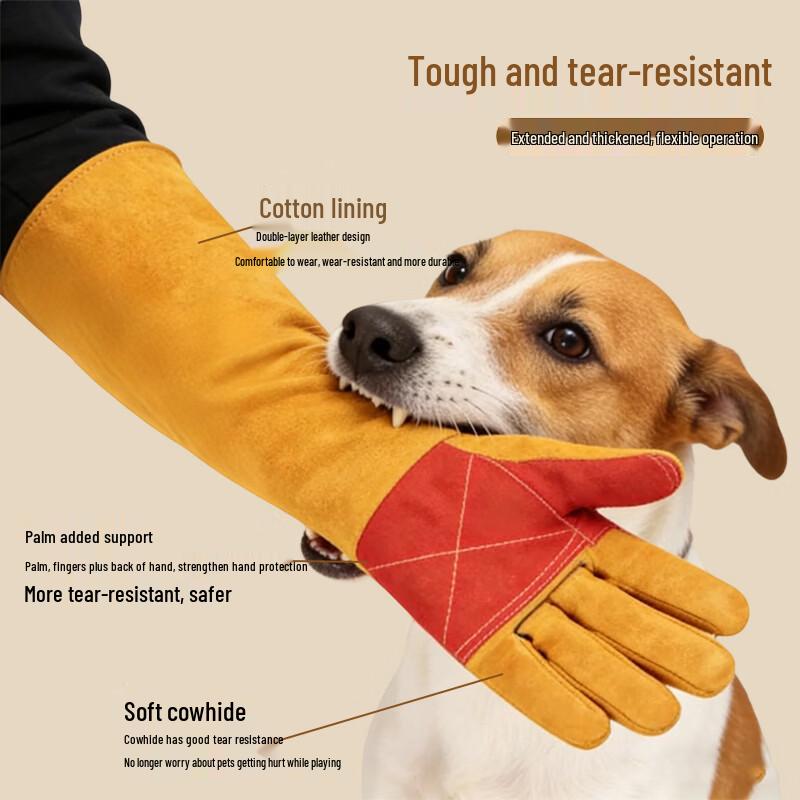 Anti-Bite Welding & Multi-Purpose Protective Gloves