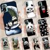 Cartoon Cute Panda Bear Cover For Xiaomi Redmi Note 13 14 Pro 12 11 9 10 9S 10S 11S 12S Redmi 14C 10C 12C 13C Case