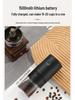 Portable Electric Coffee Bean Grinder with USB Charging - Compact & Efficient