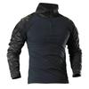 Camouflage Male T-shirts Army Combat Tactical T Shirt Military Hunting Outdoor Men Long Sleeve T-Shirts