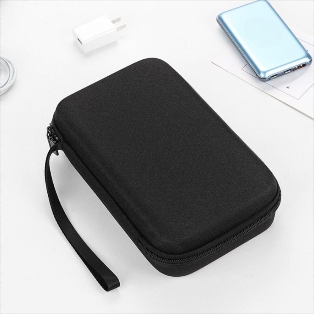 Large Capacity Travel Electronics Organizer Hard Case Waterproof Digital HDD Flash Drive Pouch Dust-proof Carry Case