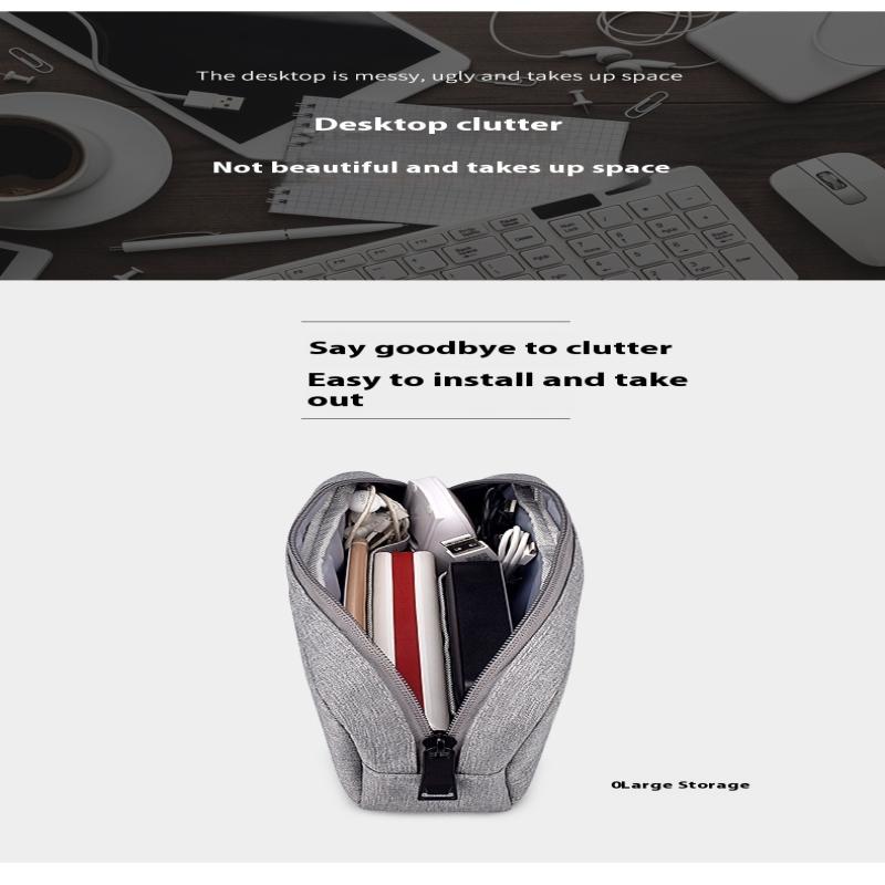 Storage Bag Cable Cord Organizer Travel Bag Small Electronics Sd Card Power Bank Portable Storage Bag
