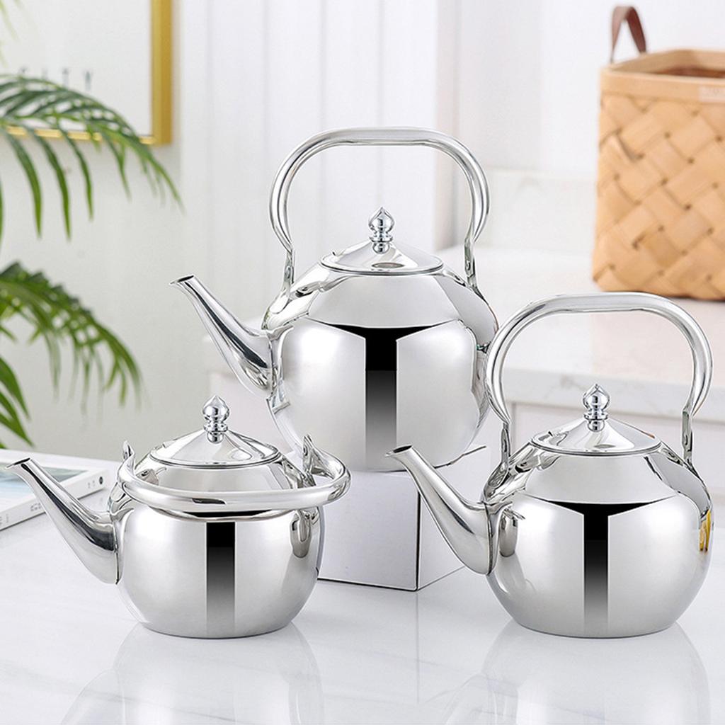 Multifuntional Large Water Kettles Stainless Steel Liquid Container Drink Dispensers Teas Pots for Daily and Party Use