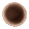 50Pcs 6x6CM Round Degradable Paper Pulp Peat Pots Plant Nursery Cup Use for Gardening