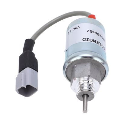 12V Fuel Shut Off Solenoid Valave 185206452 Strong Strength Replacement For Perkins GG ‑ 402D‑15 GH ‑ 403D‑07