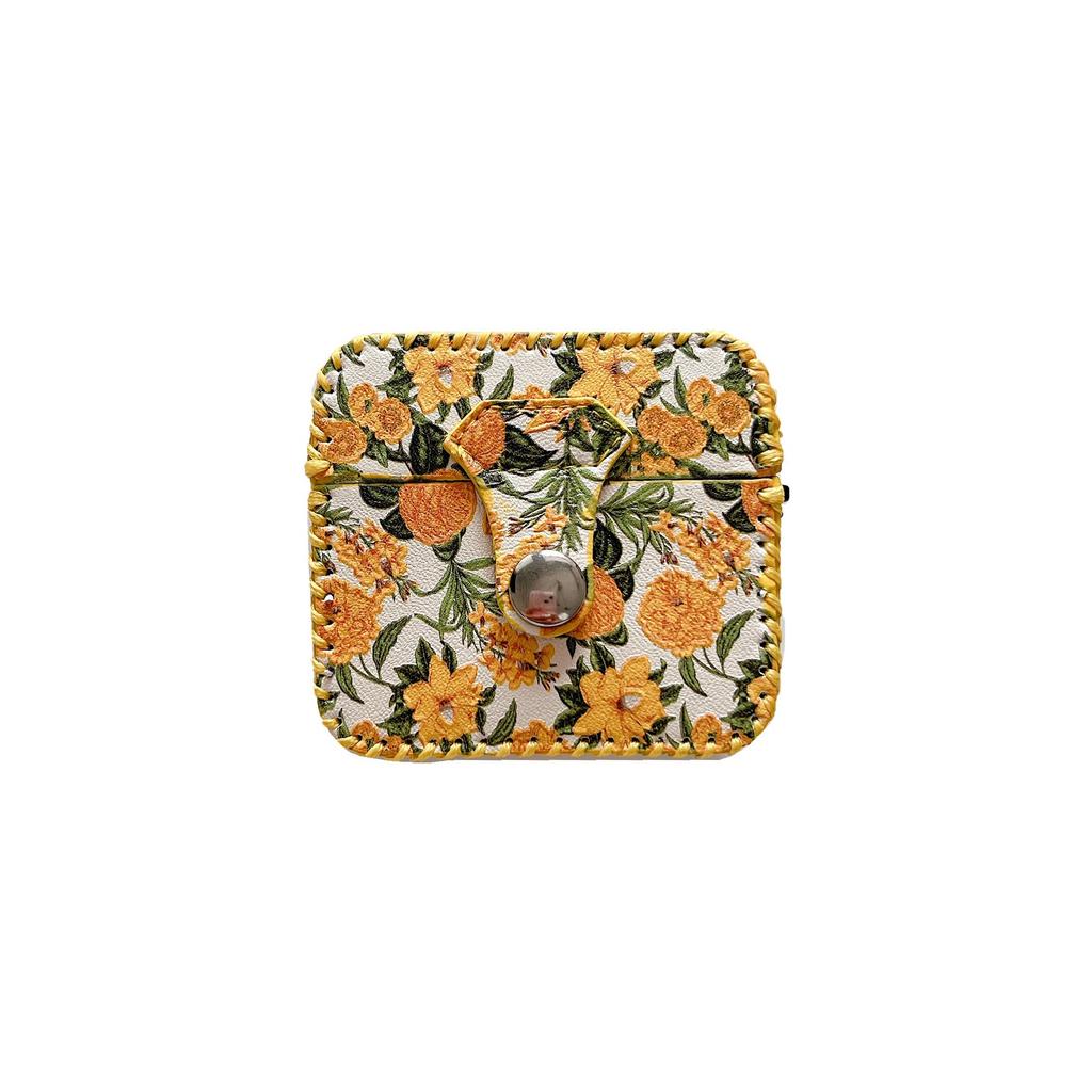 Applicable To Apple AirPods Pro1 Generation Bluetooth Headset Case AirPods 111 Small Floral Earphone Case