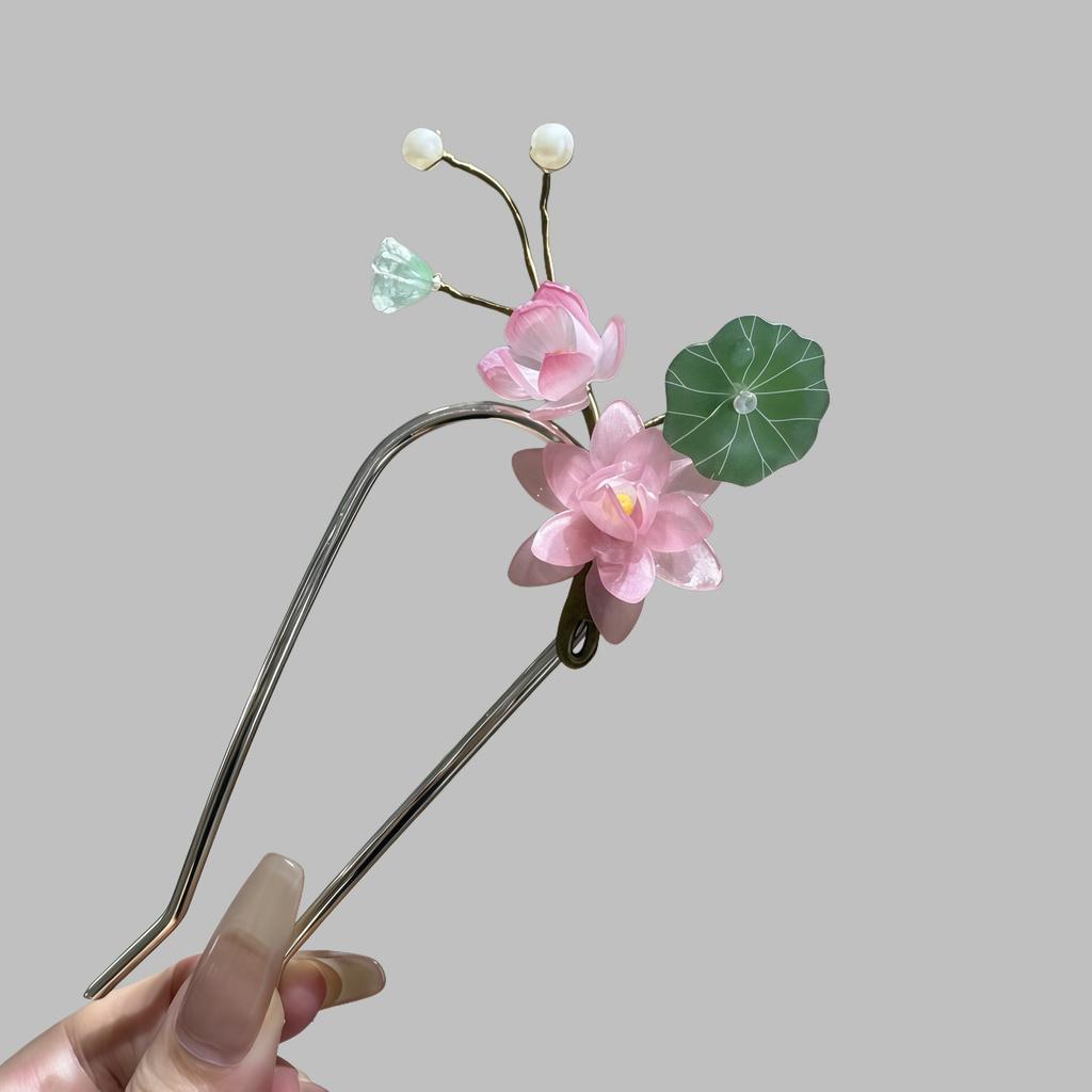 Luksusowa spinka do włosów z frędzlami w chińskim stylu do stylizacji wieczorowej