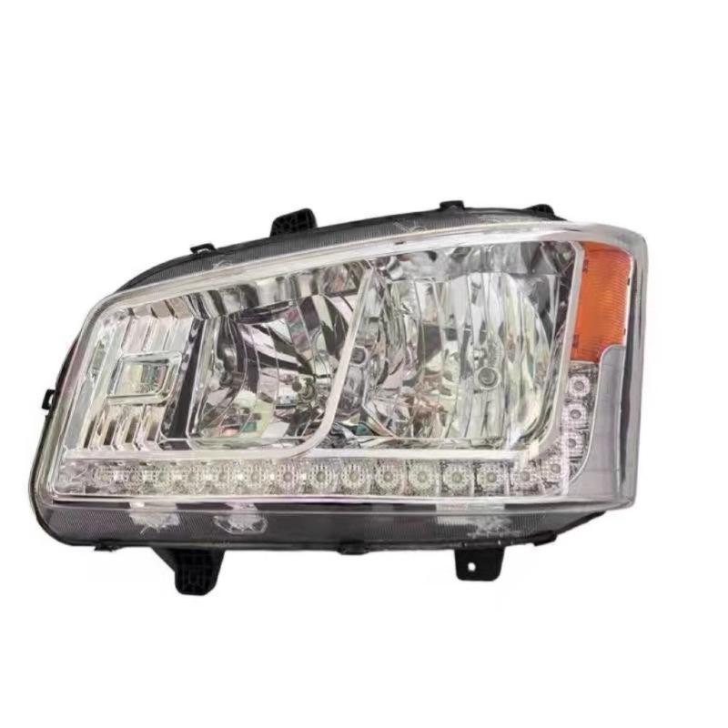 Jiefang J6P Headlight Assembly - Ultra-Bright LED Dual-Lens, 500 HP-Compatible Single Piece
