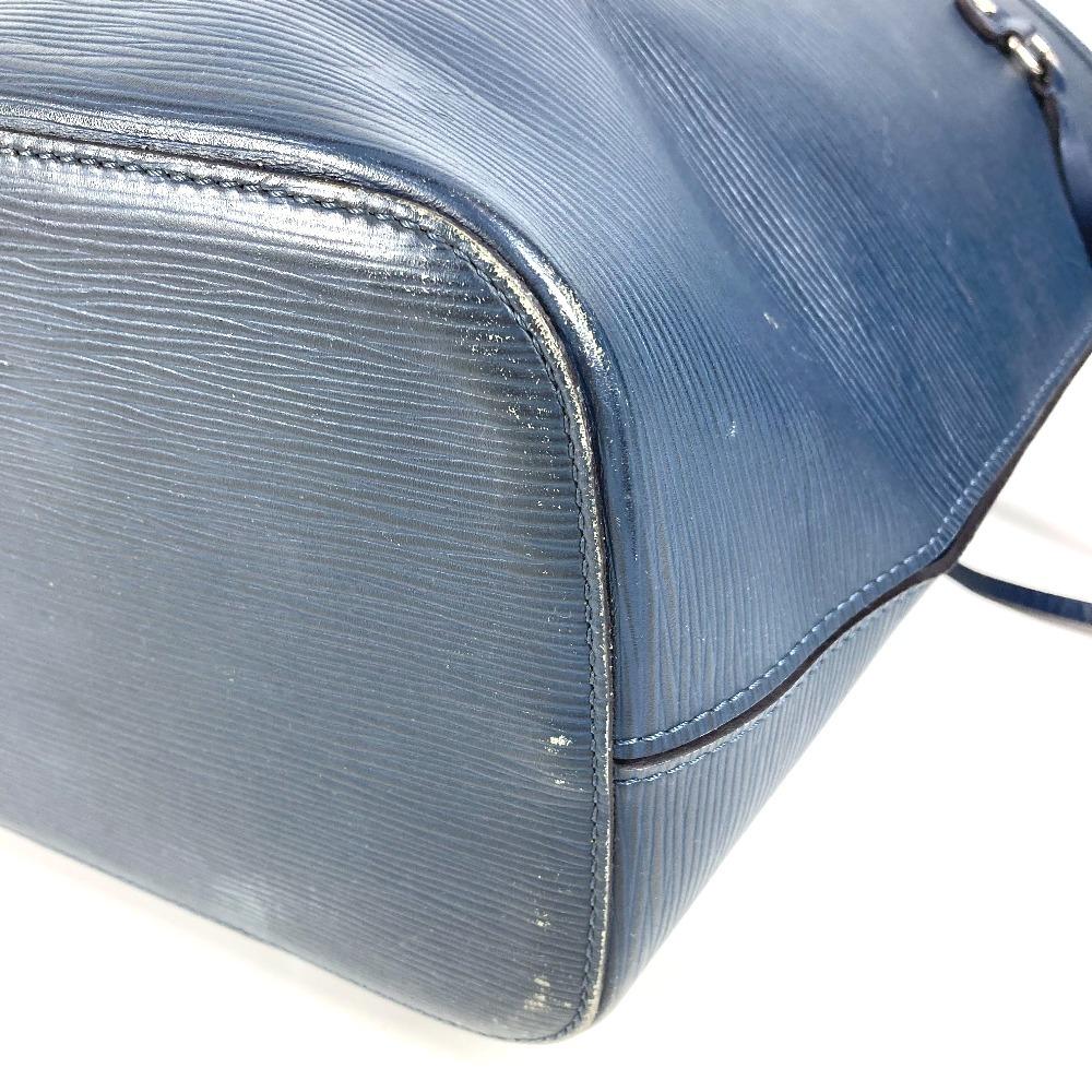 Louis Vuitton M40885 Epi Neverfull MM Tote Bag Shoulder Bag Indigo Blue Navy