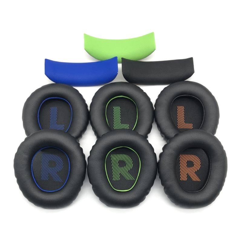 Protein Leather Ear Pads Headband for 350 360 Wireless Headphones Earpads, Headsets Ear Cushions Repair Parts