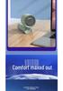 Portable High-Speed Mini Fan with Digital Display - Long-Lasting, Foldable, and Cooling