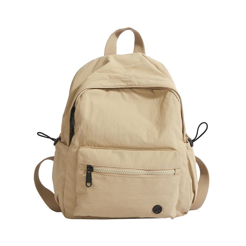 Casual backpack niche cute student bag versatile travel new sports lightweight backpack