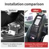 JVVO7 For BMW Car Seat Side Storage Hanging Bag Phone Wallet Card Organizer Bag E93 F10 F20 F30 F40 F15 F25 F26 F31 F49 F86 M3 M5 X3