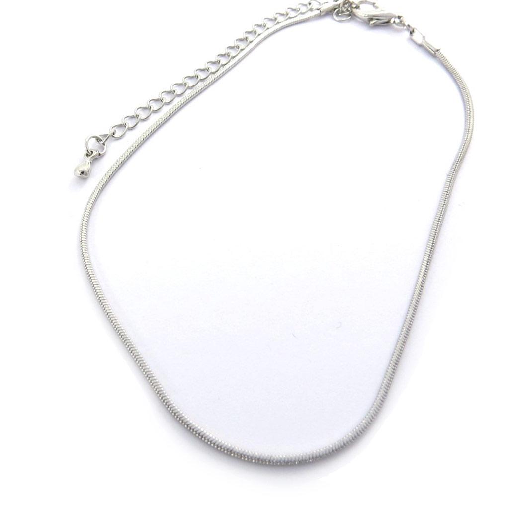 Les Trésors De Lily [K0988] - Stříbrný řetízek na kotník „had“