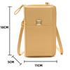 Women's Bag Mobile Phone Bag Crossbody Bag Single Shoulder Bag Multi-functional Long Purse