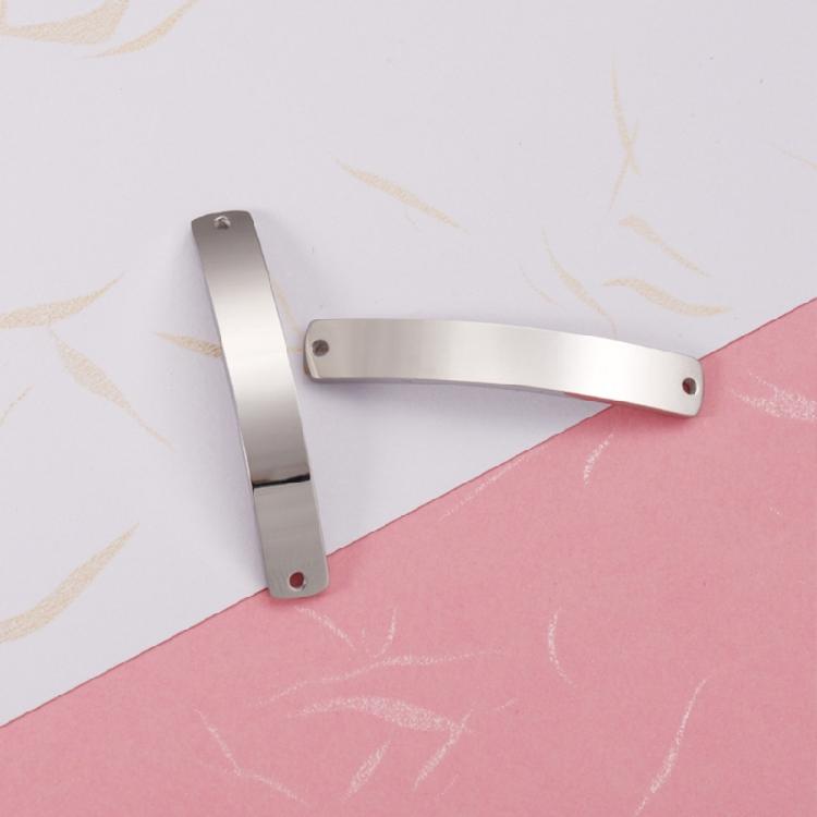 Curved Long Strips Shape Nose Rings Jewelry Part for Necklaces Bracelets Earrings Handmade Jewelry Making Supplies