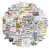 100 Inspirational English Learning Motto Graffiti Stickers Decorate The Suitcase Waterproof Without Glue Stickers