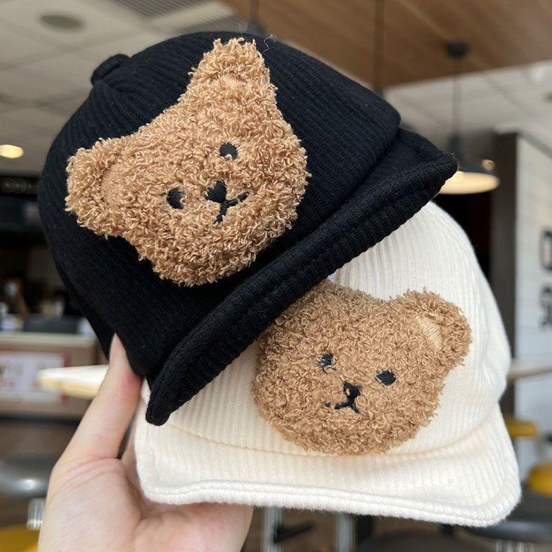 Baby Girls And Boys Spring Fall Corduroy Baseball Cap Sun Protection For 15-30 Months