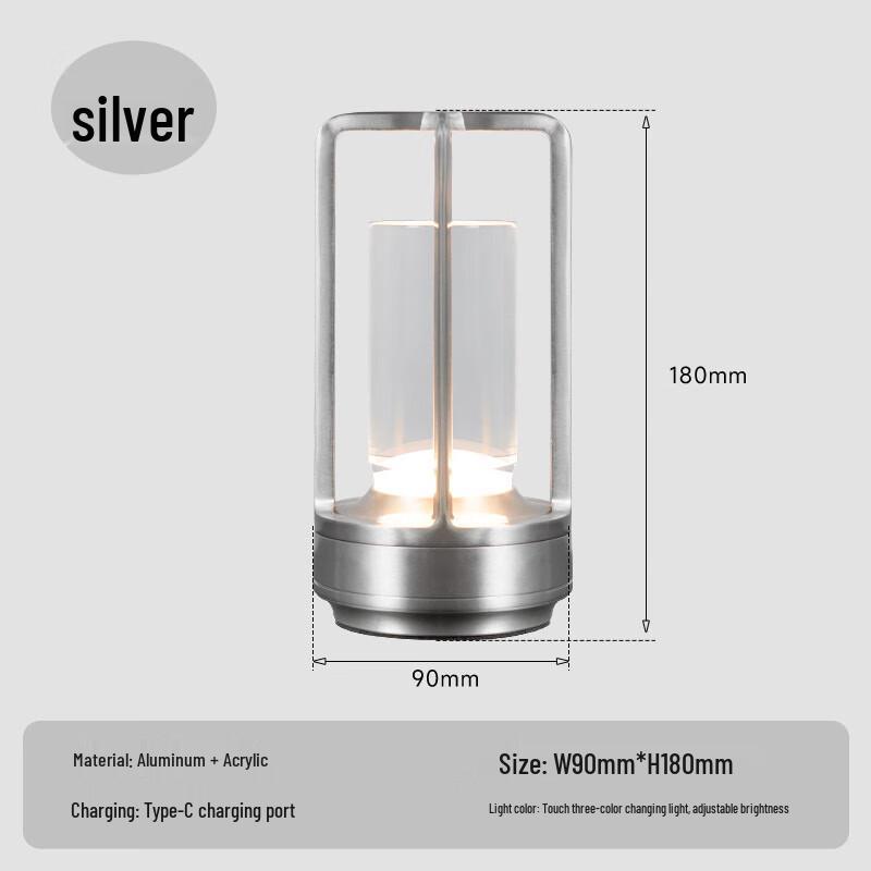 Nufeng Portable Rechargeable LED Table Lamp