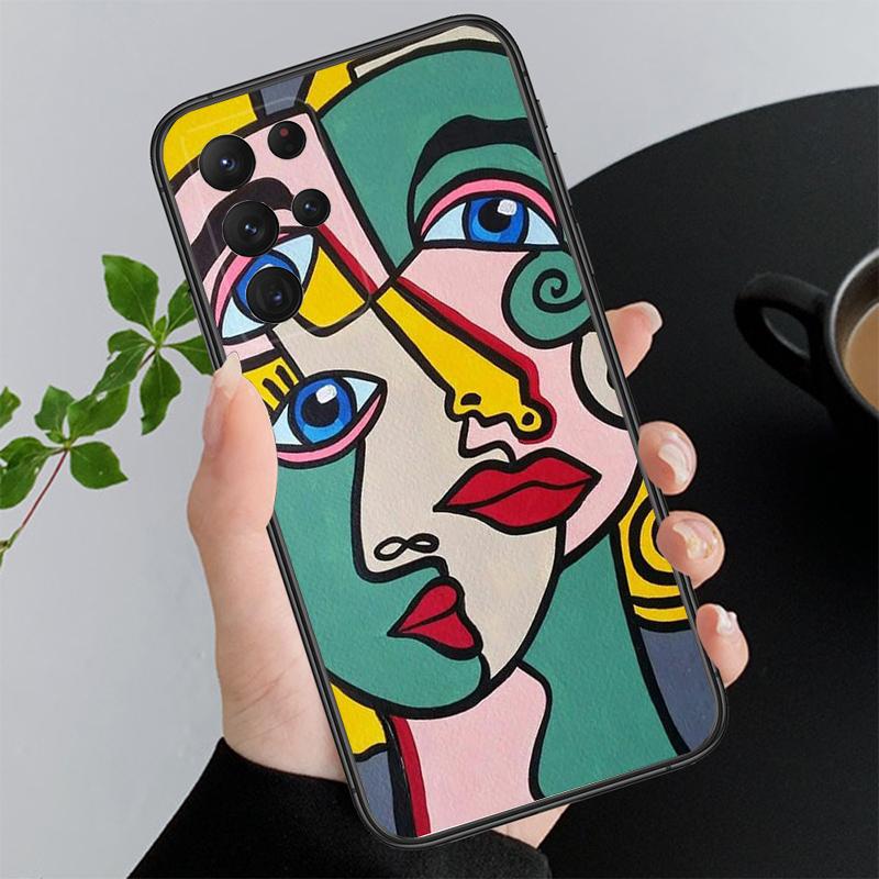 Picasso Abstract Art Paint Phone Case For Samsung Galaxy A52S A04S A21S A33 A23 A13 A14 A32 A52 A53 A54 A51 A71 M51