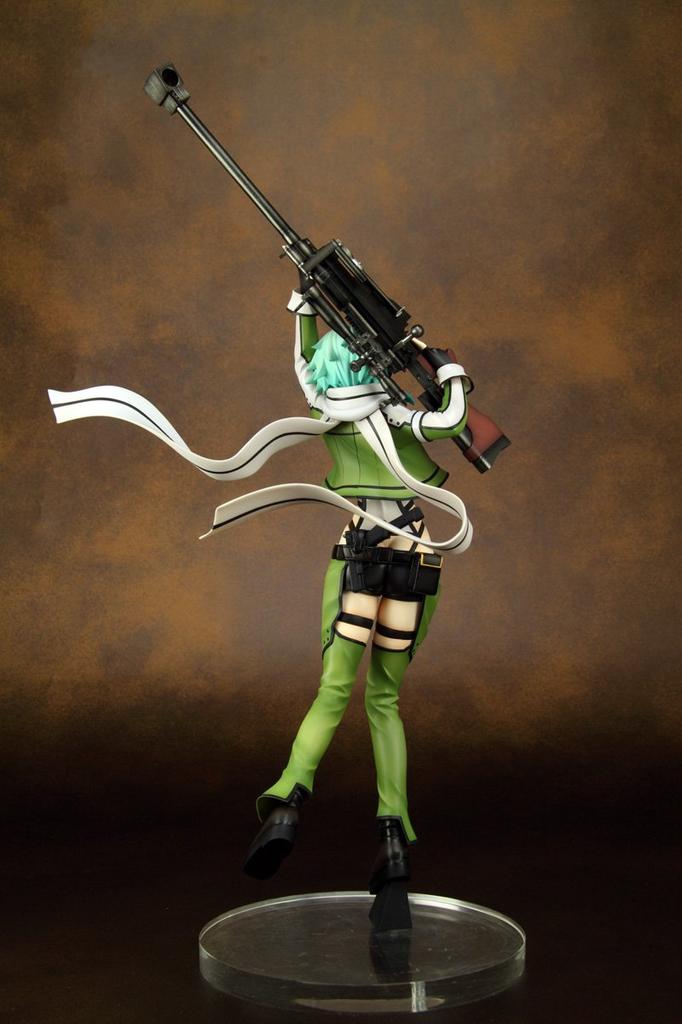 Kaitendo Sword Art Online II Sinon Scale PVC Painted Complete Figure 1/7 (Re-release)
