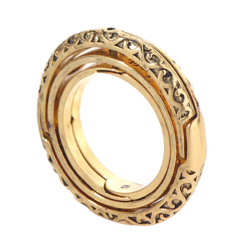 Retro Style Astronomical Ball Ring Universe Sphere Astronomy Ball Rings  Couple Necklace