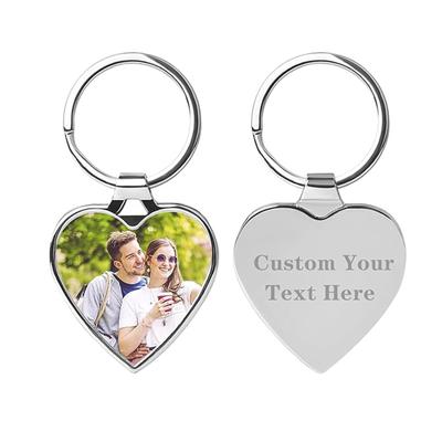 Key Chain Pendant Cross-border Stainless Steel Holiday Gift Small Gift Engraved Metal Key Chain
