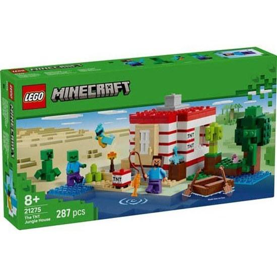 LEGO Minecraft TNT Jungle House 21275 (1 Piece) Toy Gift 8 Years Old 9 10