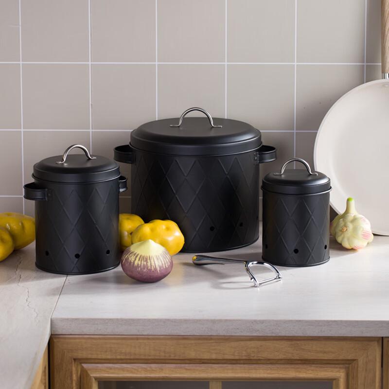 Zhuchuang Jingpin 4-Piece Metal Kitchen Storage Set