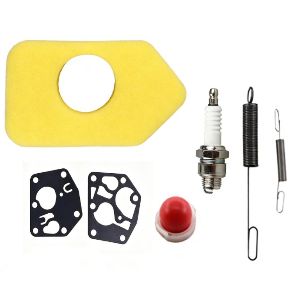 Complete Lawn Mower Carburetor Kit Includes Membranes Springs and Fuel Pump for 795477 698369 795469 794147 699660