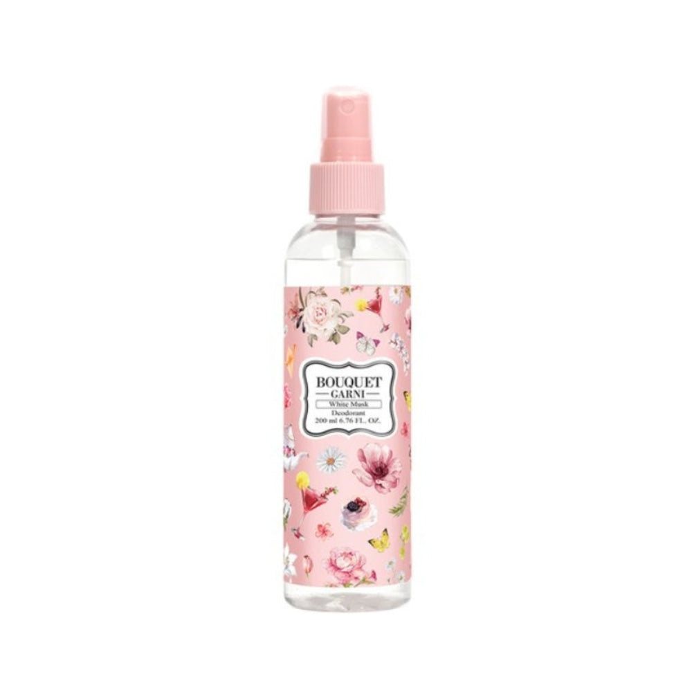 Bouquet Garni White Musk Deodorant 200ml*1Pc/2Pcs