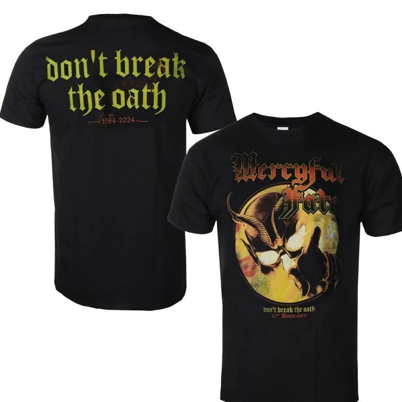 

Men s 2D Printed Round-neck T-Shirt Cross-border To Europe and America. Mercyful Fate Band Printed Short-sleeved Shirt. 4XL