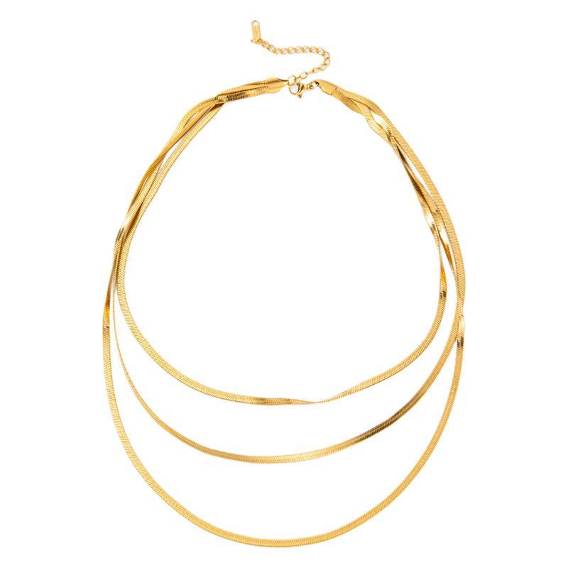 Minimalist European & American Layered Necklaces for Women – Blogger-Inspired Cool Style Blade Jewelry