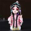 Chinese Opera Character Decoration Silk Doll Peking Opera Mask Doll Chinese Handmade Decorative Gifts Shop decoration Doll