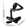 Thinker Abstract Statues Sculptures Figurine Living Room Home Decor Desk Ornaments