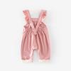 2025 Autumn Baby Denim Romper: Fashionable Korean-Style Rabbit Overalls
