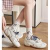 Women Socks Cartoon Cat Dog Japanese Kawaii Cute Middle Tube Socks Women Autumn and Winter Retro Long Socks