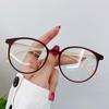 Korean Style Computer Eyewear Round Frame Eyeglasses Women Eyeglasses Anti Blue Light Glasses