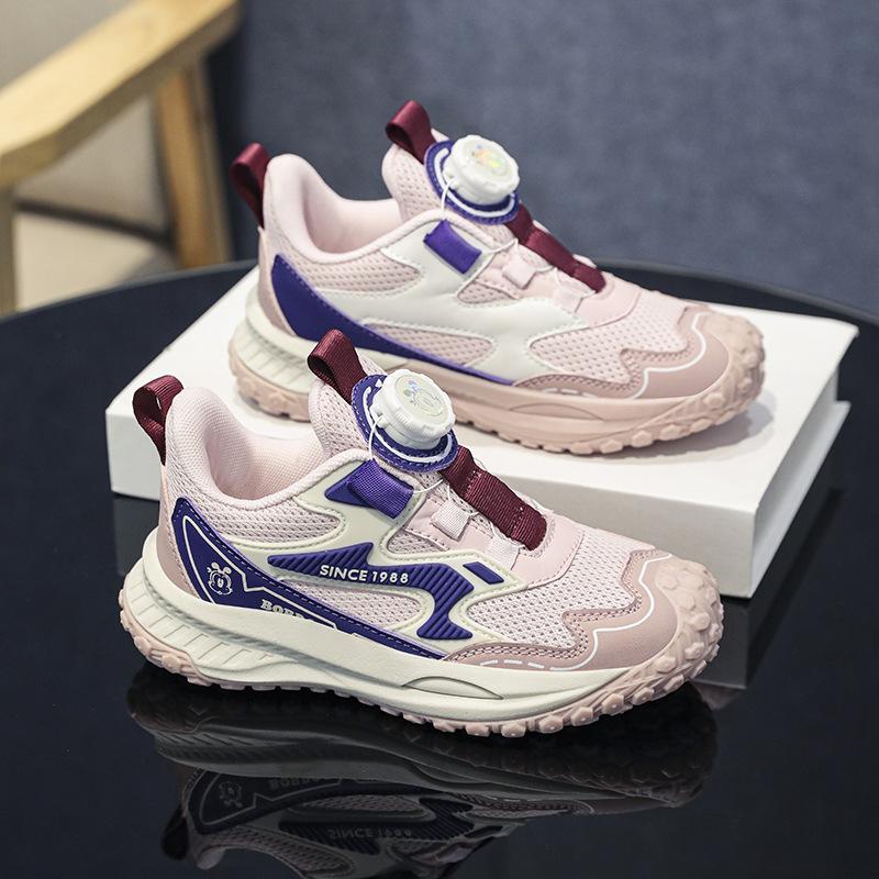 

Boys shoes 2025 autumn new mesh breathable middle and older children s students casual shoes children s sports shoes dad 38