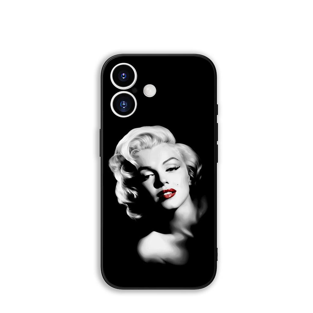 Funda Coque Cover for Samsung Galaxy S25 S23 S22 S24 FE Ultra S10 Plus A05 A06 A15 A16 A26 A35 S10E Case M-Marilyns M-Monroes