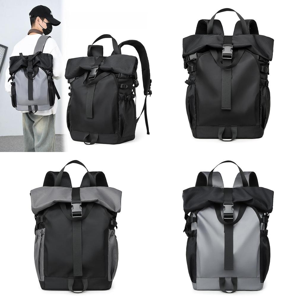 European Style Large Capacity Backpack With Breathable Design For Commuting And Trips