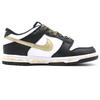 Nike Pantofi Skateboard Dunk Rezistenți la Uzură și Ușori cu Guler Jos Unisex Negru Auriu DD1391-100(Echipa205--CUTIE)