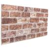 VidaXL 3D Wall Panels 10 Pcs Brown 100x50 Cm EPS, Wainscoting, Wall Decoration, Wall Covering, Wall Tiles, Art 4008542