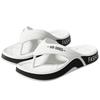 2025 casual fashion wear-resistant flip-flops men's summer soft bottom non-slip beach pinch foot cool slippers
