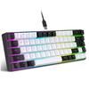 Membrane Gaming Keyboard 68 Keys RGB Backlit Ergonomic USB Interface Computer Keyboard for   System   Family