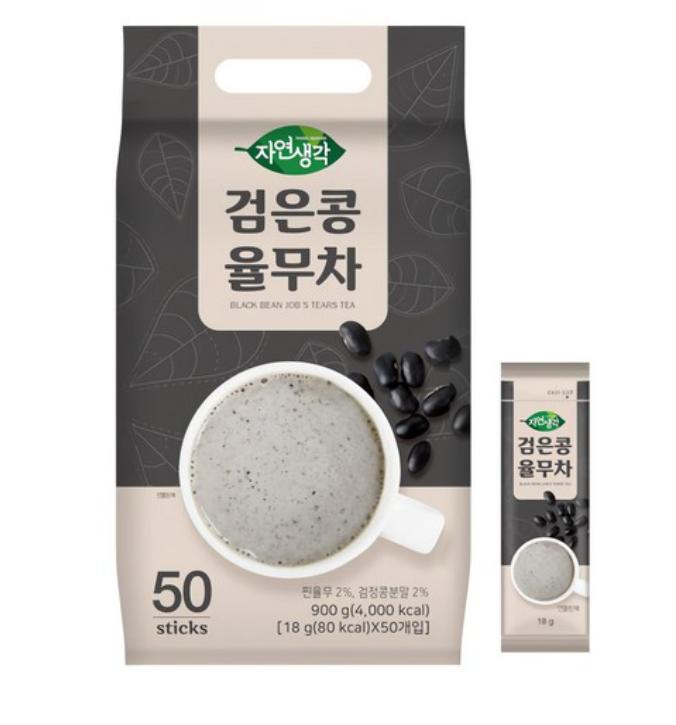 

Чай из черных бобов и слез Иова Nature’s Thought 50 стиков 1 box (50 Sticks)