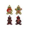 Weihnachtsbaum Anhänger, Lebkuchenmann Weichgummi Weihnachtsatmosphäre Dekoration Schmuck