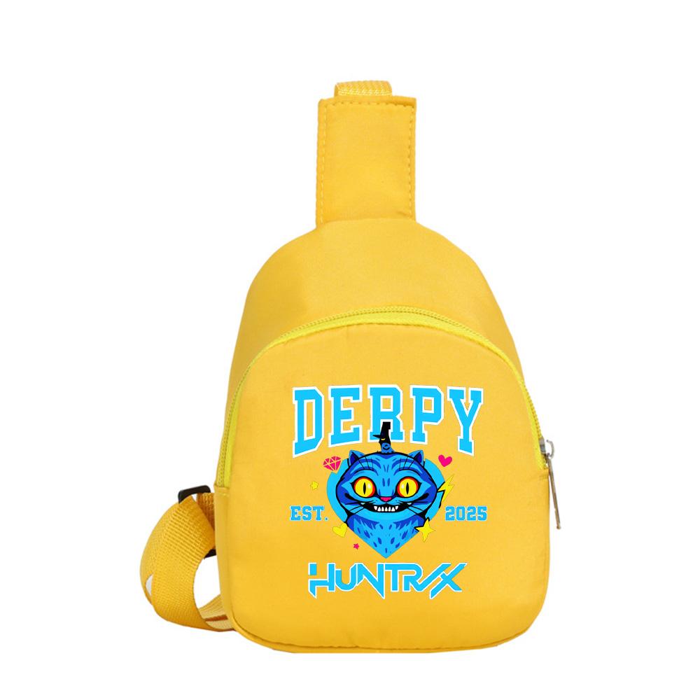 

Аніме Мультфільм K-Pop Мисливці на Демонів Принт Каваї Нагрудна Сумка для Хлопчика Дівчинки Сумка через Плече Студентська Портативна Сумка-Кросбоді Різдвяний Подарунок Дитині